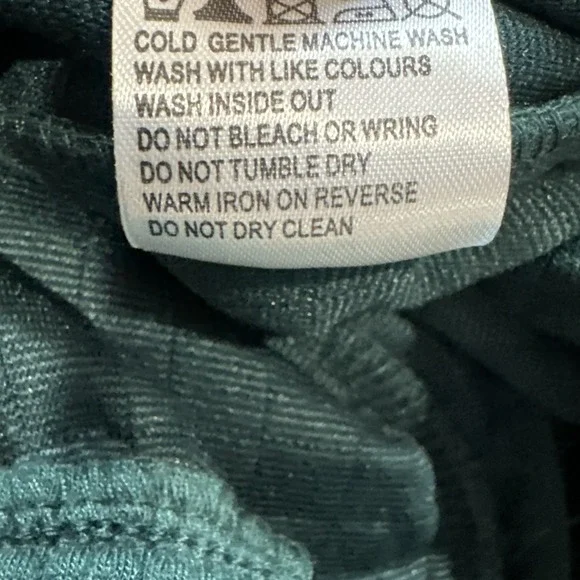 Princess Polly 2 Piece Size 6 Lounge Set Out Fit Green Crop Top Sweat Pants - Picture 8 of 10